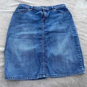 EUC - Ralph Lauren Jeans Co. - Denim Skirt - Size 6